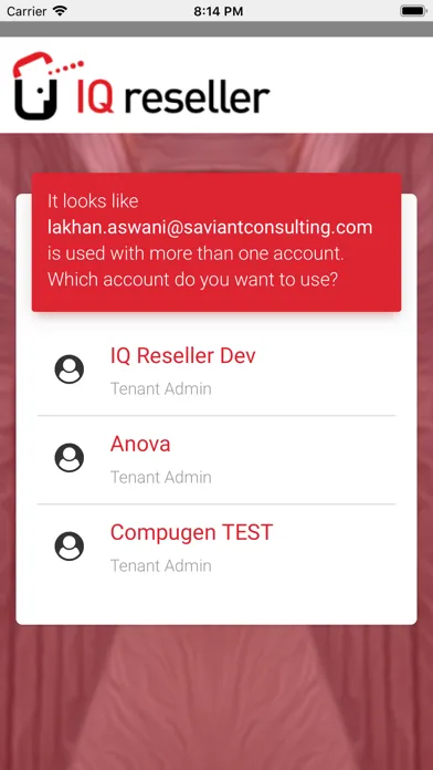 IQ reseller Community Screenshots