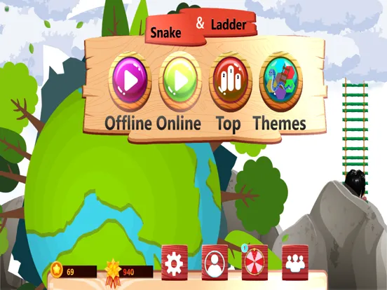 snake and ladder online iPad  स्क्रीनशॉट