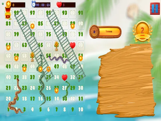 snake and ladder online iPad  स्क्रीनशॉट
