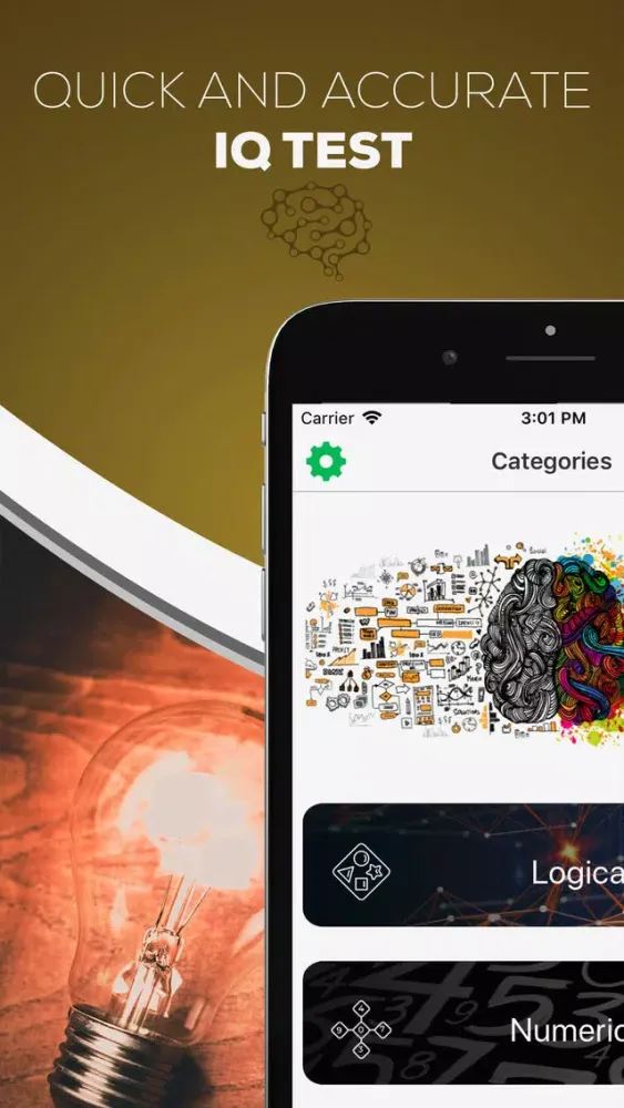 Capturas de pantalla de IQ Tests - Intelligence Quiz