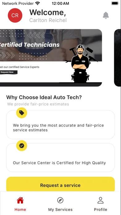 Tangkapan layar Ideal Auto Tech