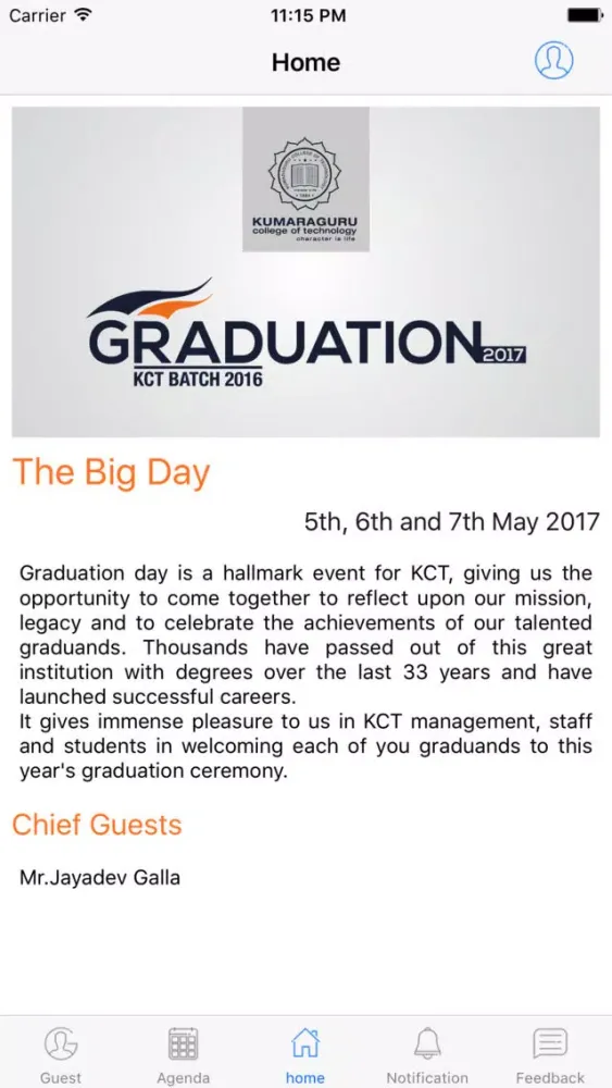 KCT GradDay سکرین شاٹس