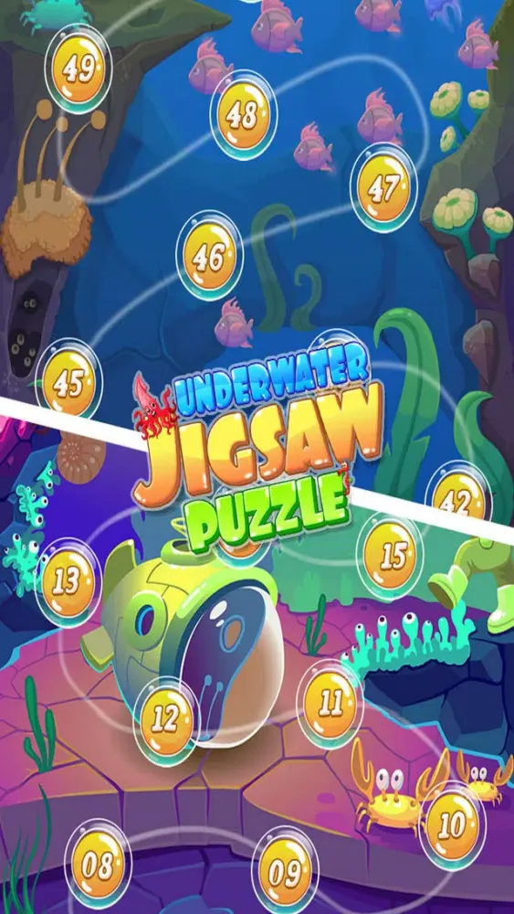 Capturas de tela do Under Water Jigsaw Puzzle