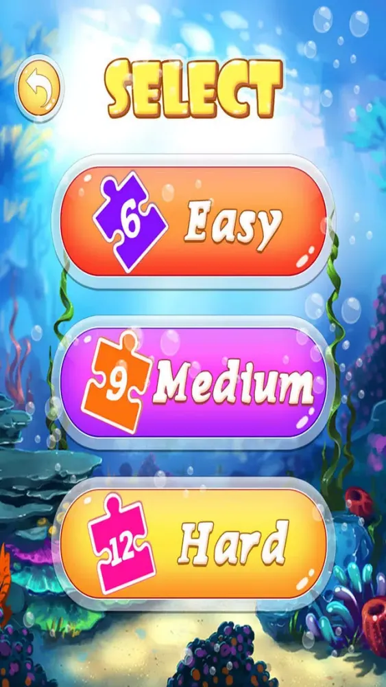 Capturas de tela do Under Water Jigsaw Puzzle