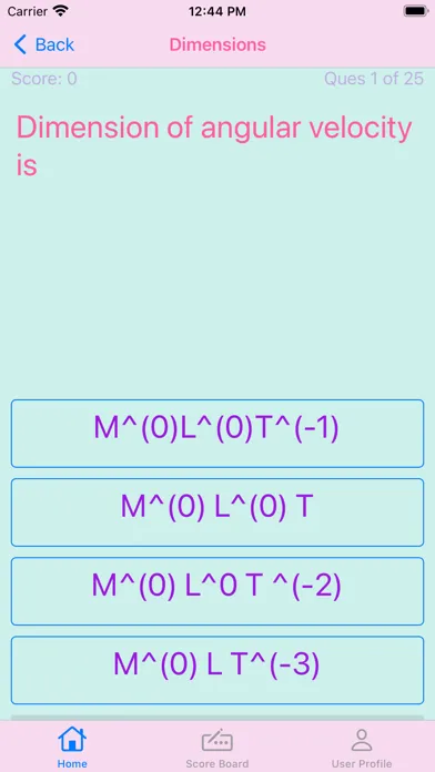 Screenshot di Grade 11 Math & Science
