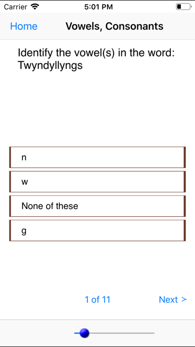 ภาพหน้าจอของ Grammar Basics and Advanced