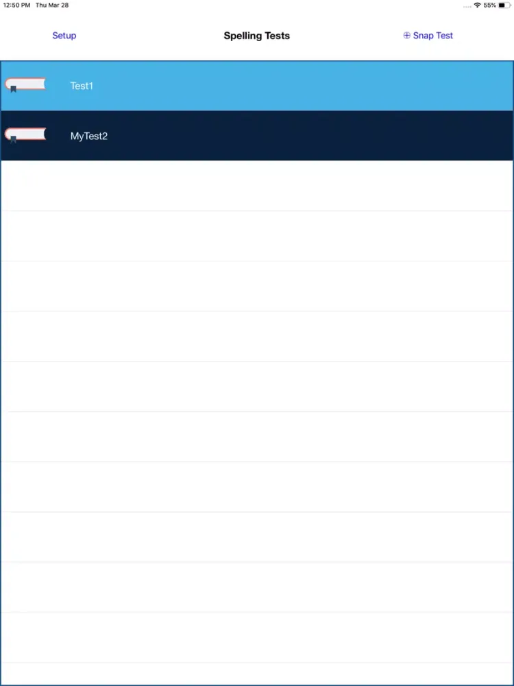 Скриншоты Spelling Test Generator iPad 