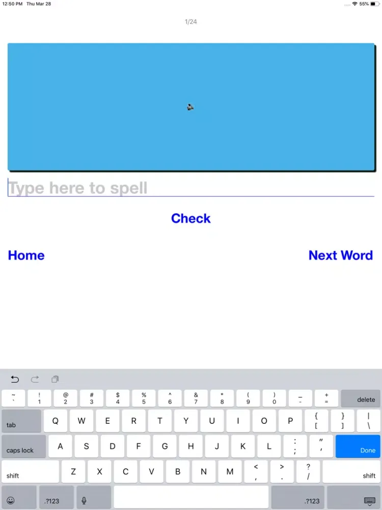 Скриншоты Spelling Test Generator iPad 