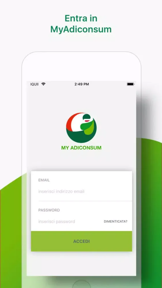 Capturas de pantalla de MyAdiconsum