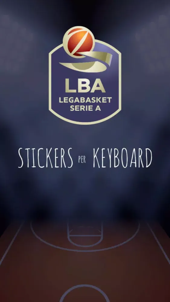 Capturas de tela do LBA keyboard - LegaBasket Serie A