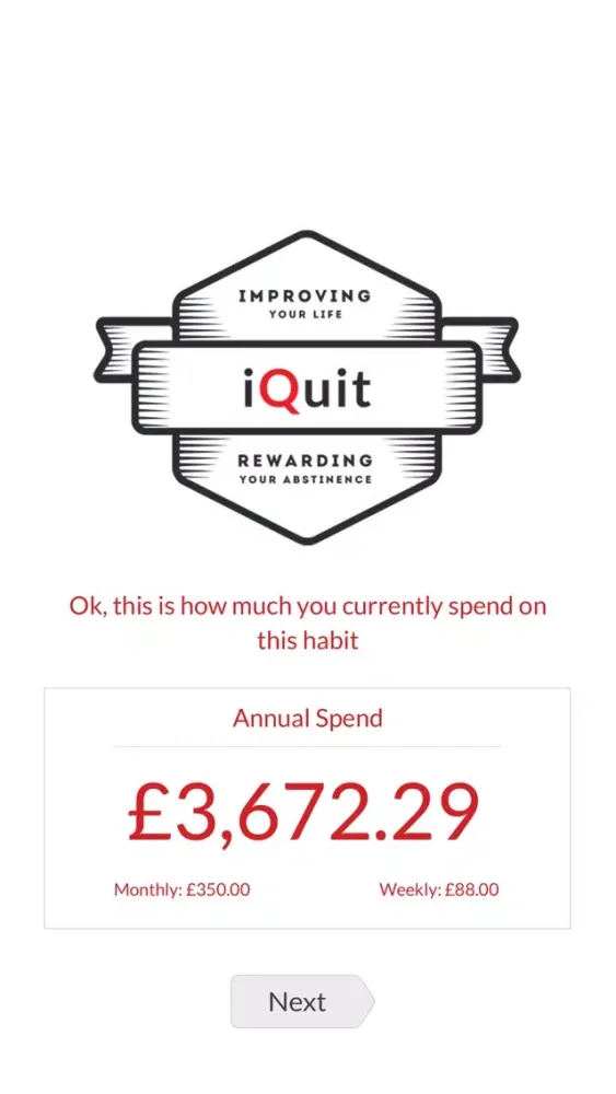 Скриншоты iQuit-App Ad free