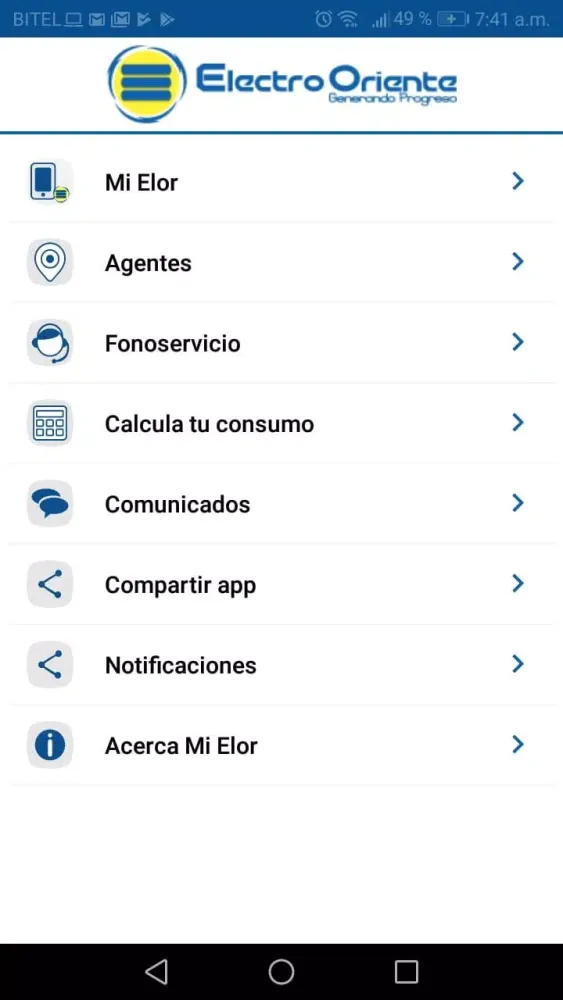 Mi ELOR - Agencia Virtual スクリーンショット