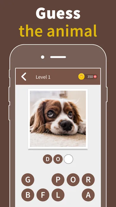 Zrzuty ekranu Animals quiz: guess the animal