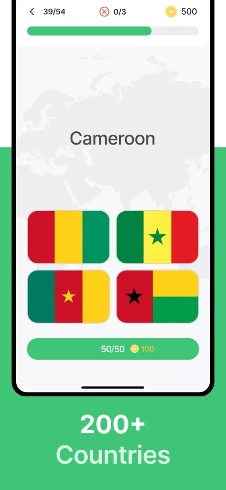 Flags quiz - Guess the flag Screenshots