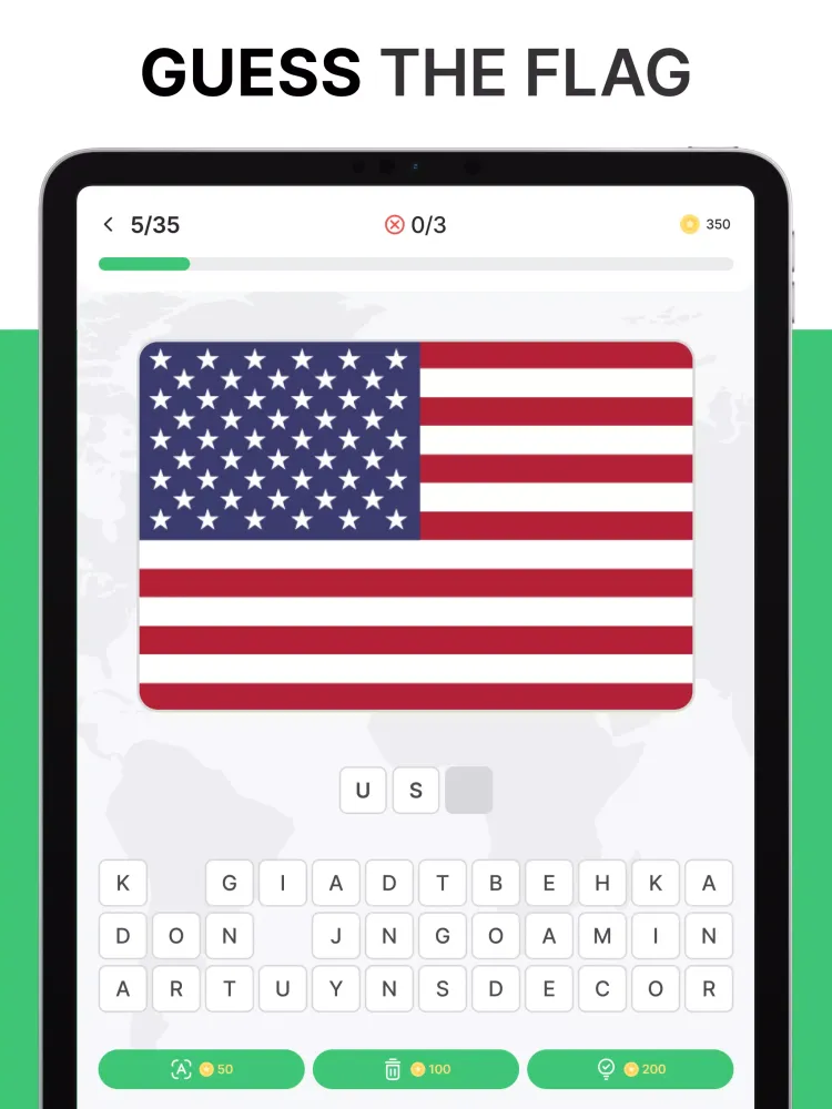 Flags quiz - Guess the flag Screenshots