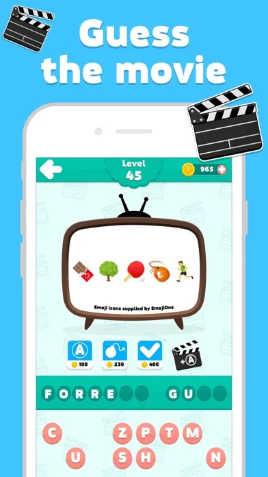 Guess the Movie - Emoji Games Ekran Görüntüleri