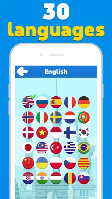 Capturas de tela do Attractions quiz - word game