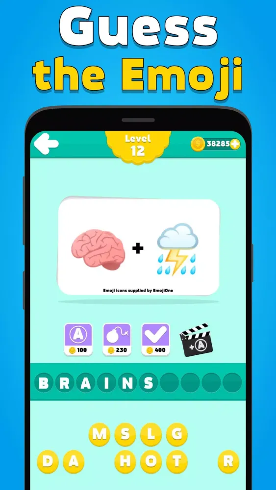 Captures d'écran de Emoji Quiz Game 2 Pics 1 Word