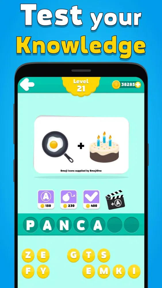 Captures d'écran de Emoji Quiz Game 2 Pics 1 Word