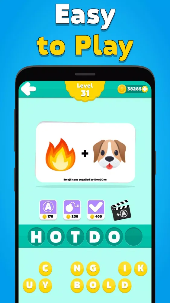 Captures d'écran de Emoji Quiz Game 2 Pics 1 Word