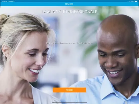 Ảnh chụp màn hình của Docnet by IQVIA™ iPad 