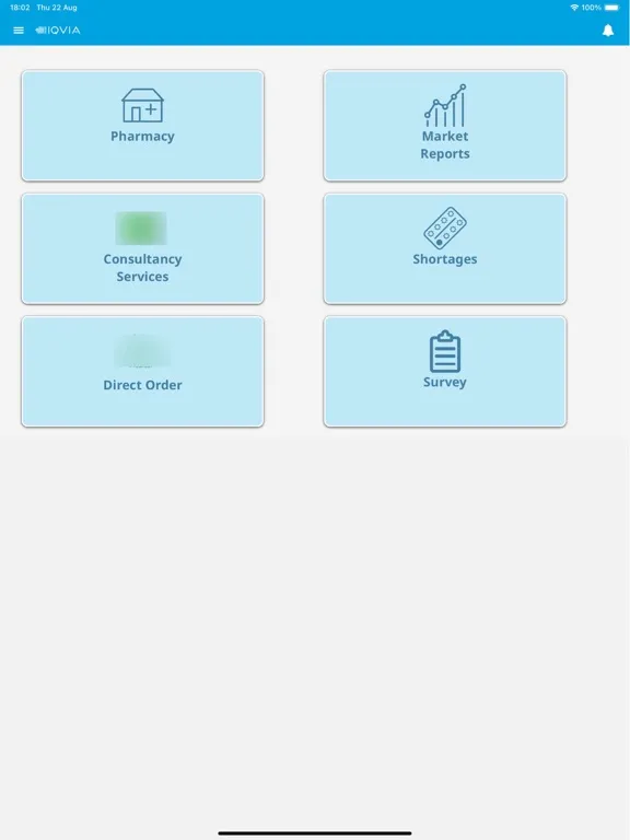 Tangkapan skrin Supplier Partner Services iPad 
