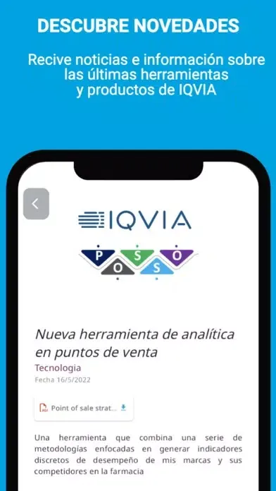 IQVIA Mobile Executive View スクリーンショット