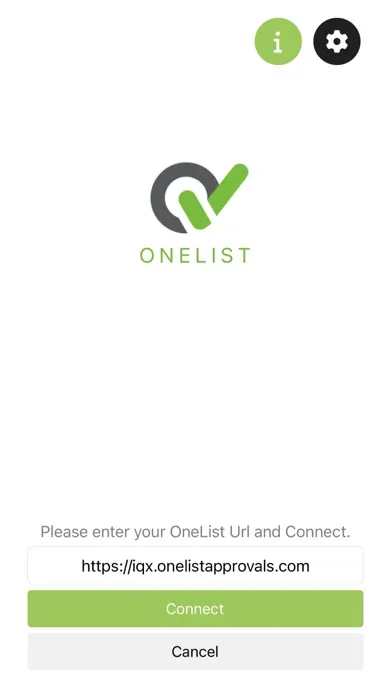IQX OneList Screenshots