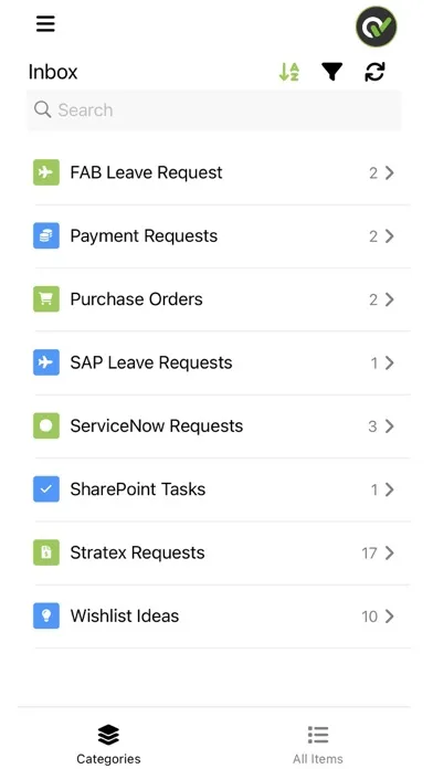 IQX OneList Screenshots