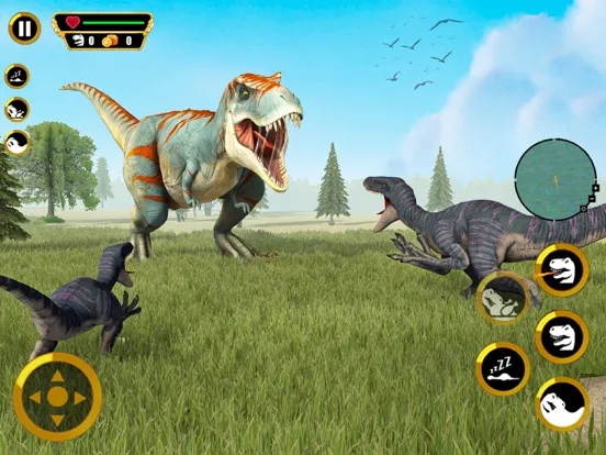 Dinosaur Survival Games 3D iPad  سکرین شاٹس