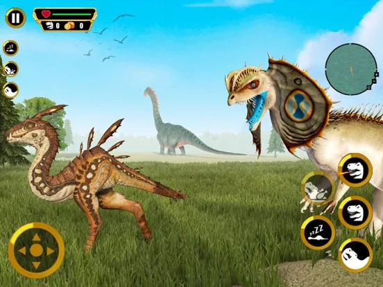 Dinosaur Survival Games 3D iPad  سکرین شاٹس