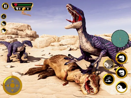 Dinosaur Survival Games 3D iPad  سکرین شاٹس