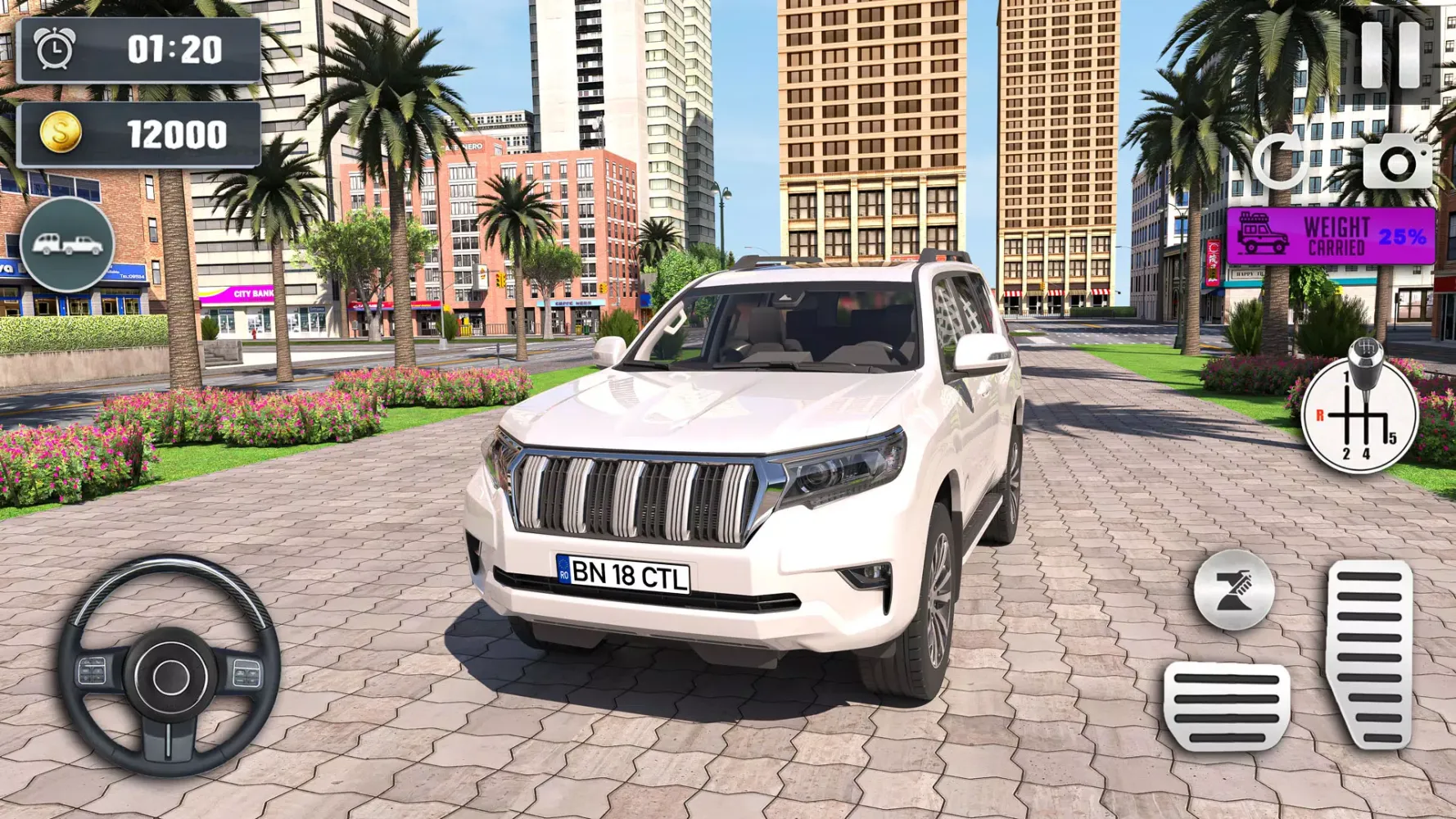 Capturas de tela do Offroad Jeep Driving Simulator