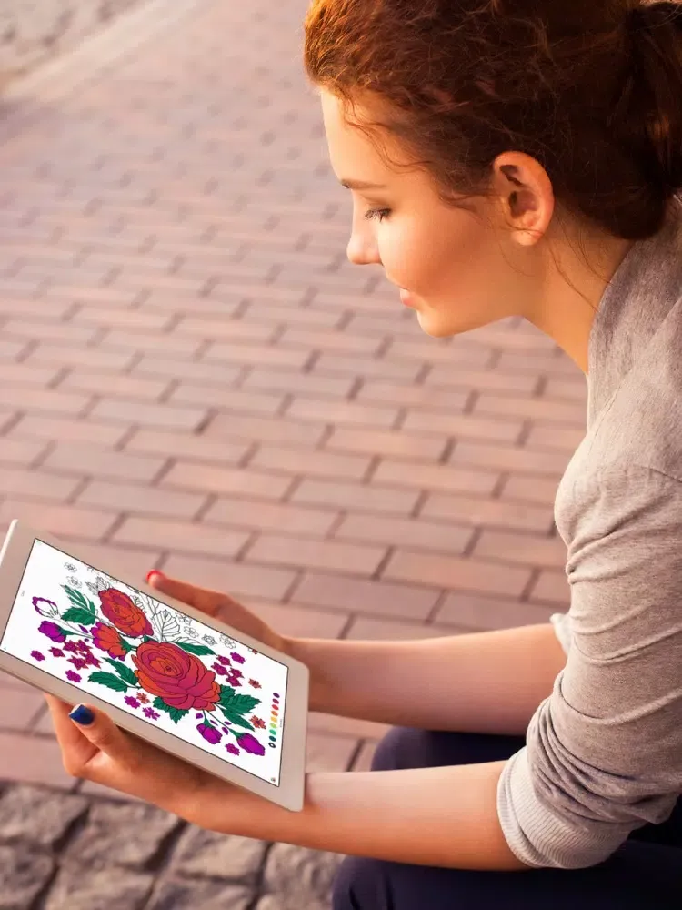 صور The Adult Coloring Book iPad 