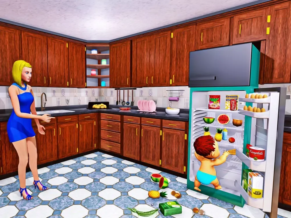 Скриншоты Baby Simulator Mom Life iPad 