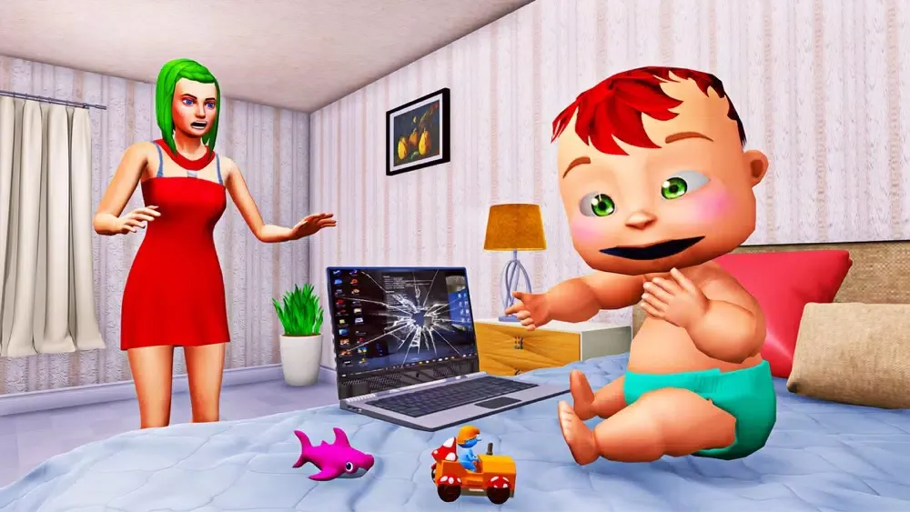 Скриншоты Baby Simulator Mom Life