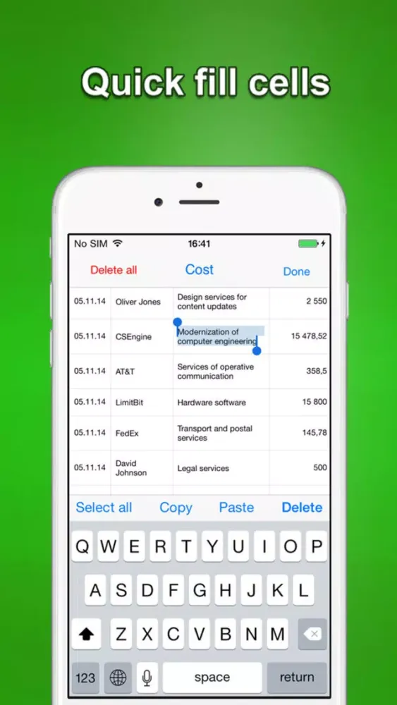 Financial Tracker pro - Tables应用截图