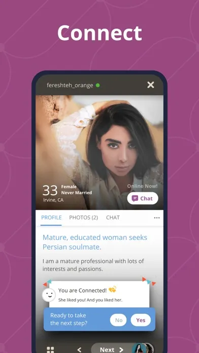 IranianPersonals Dating سکرین شاٹس