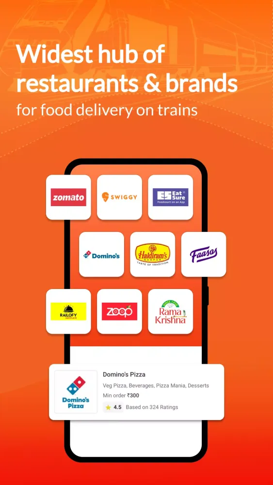 IRCTC eCatering Food on Track Ekran Görüntüleri