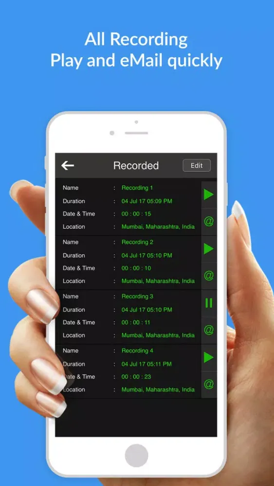 iRecorders Professional Lite স্ক্রিনশট