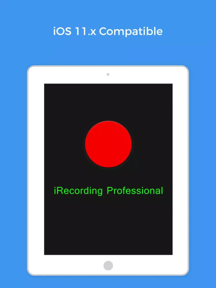 iRecorders Professional iPad 應用截圖
