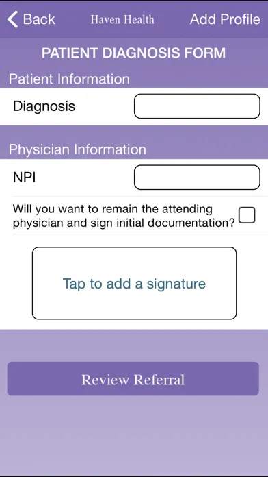 Haven Health应用截图
