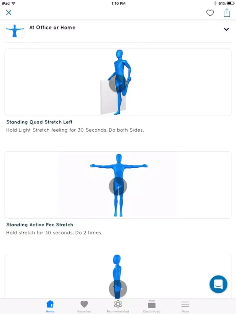 Desk Exercises iPad 应用截图