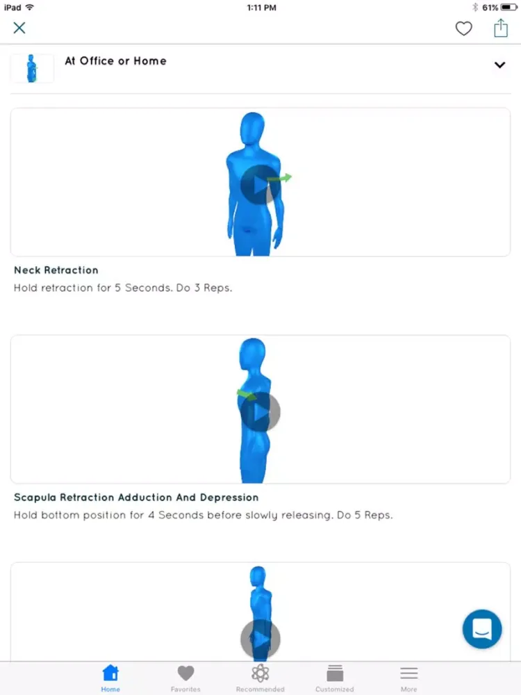 Desk Exercises iPad 应用截图