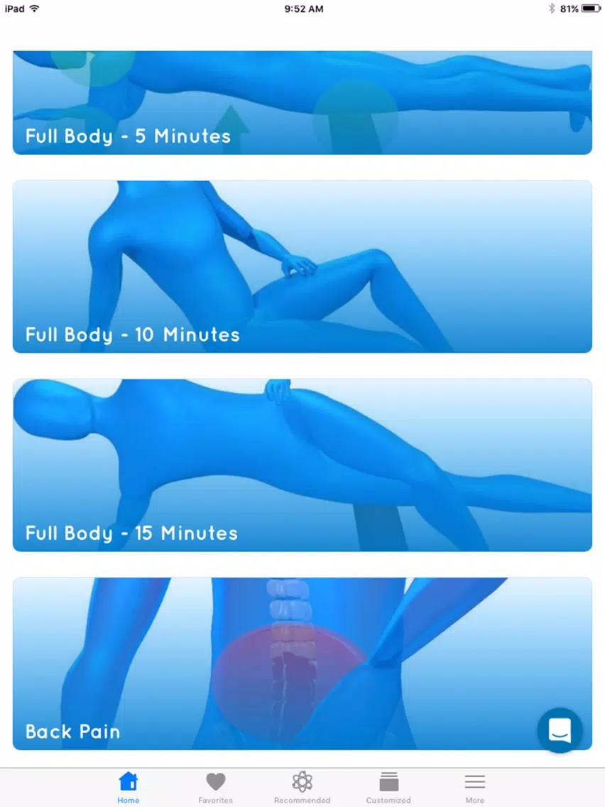 Скриншоты Foam Rolling Exercises iPad 
