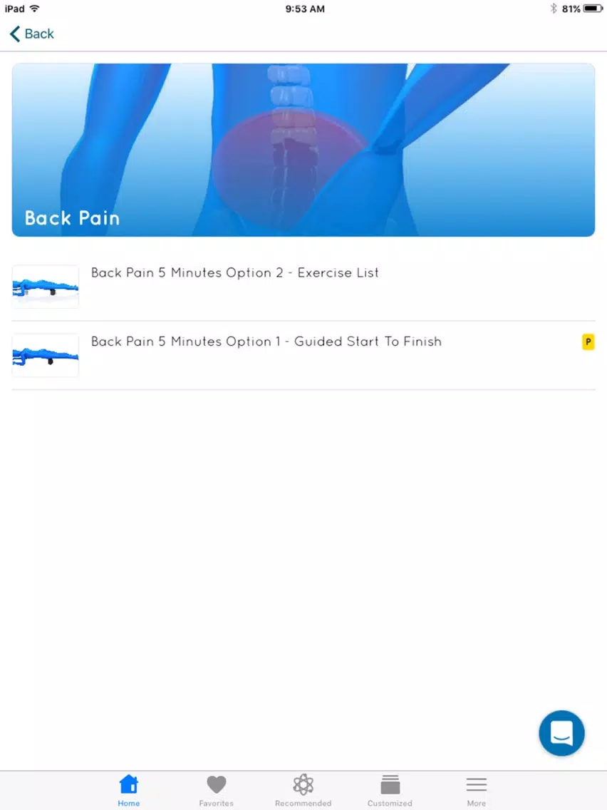 Скриншоты Foam Rolling Exercises iPad 