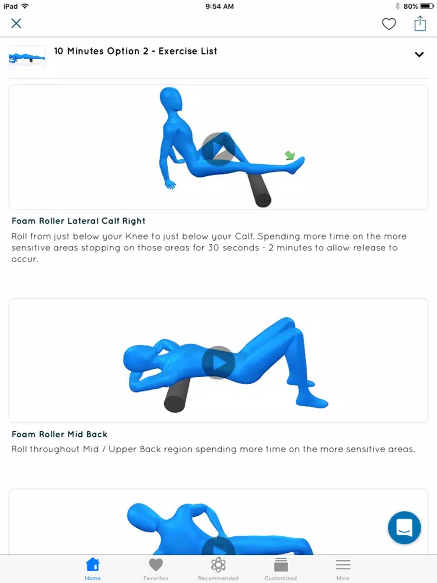 Скриншоты Foam Rolling Exercises iPad 