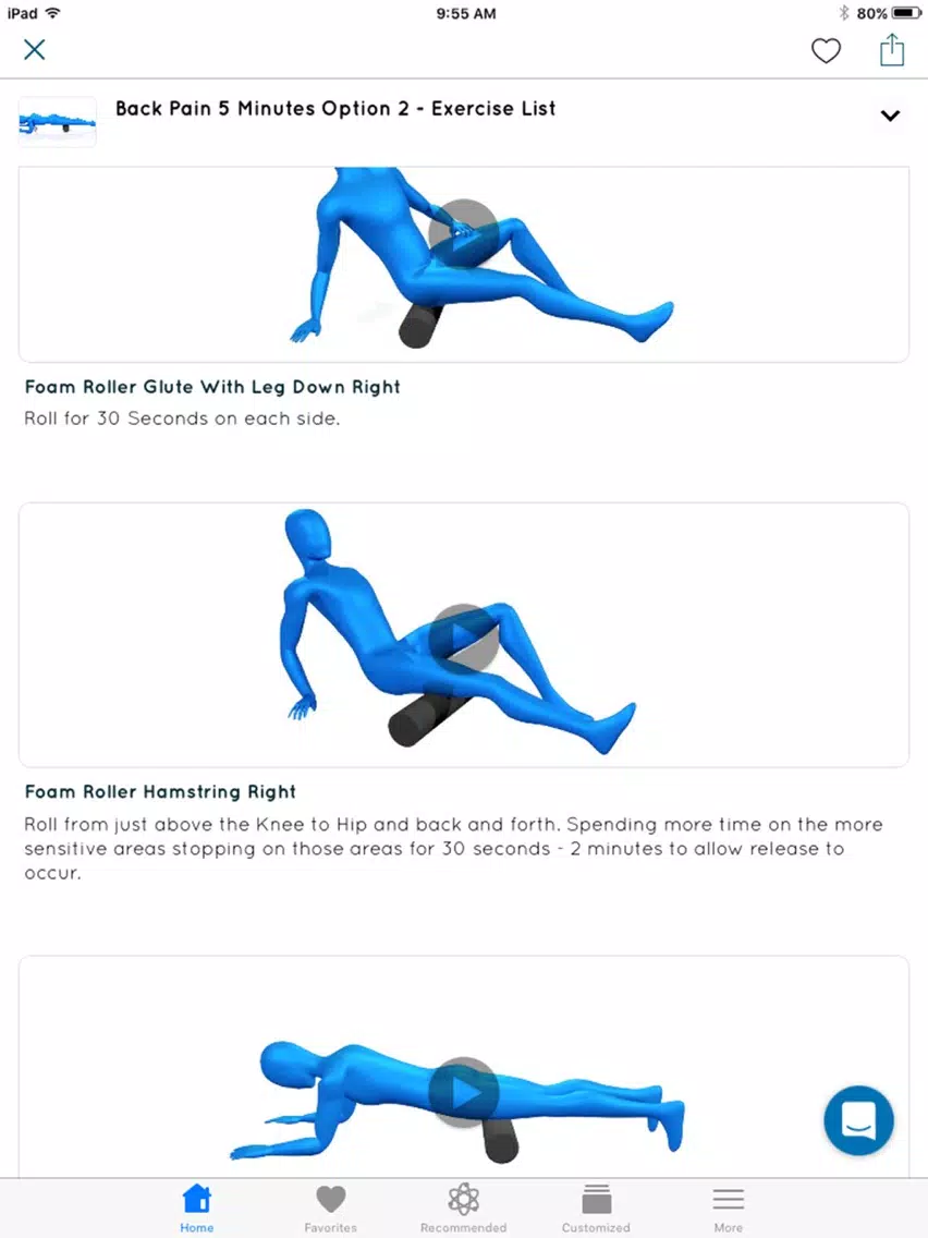 Скриншоты Foam Rolling Exercises iPad 