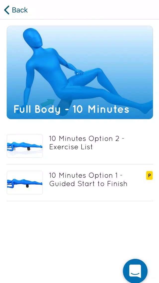 Скриншоты Foam Rolling Exercises