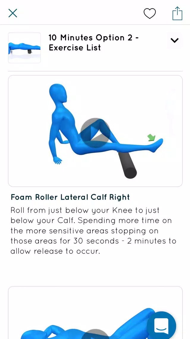 Скриншоты Foam Rolling Exercises